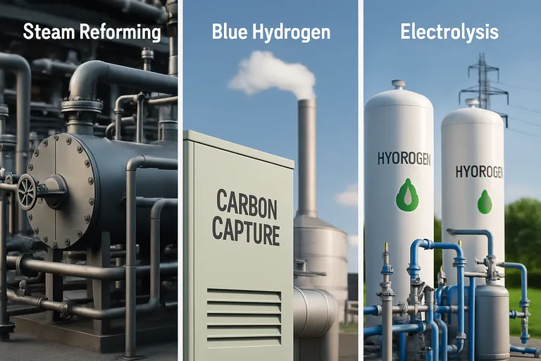 Belangrijkste manieren om waterstof te maken