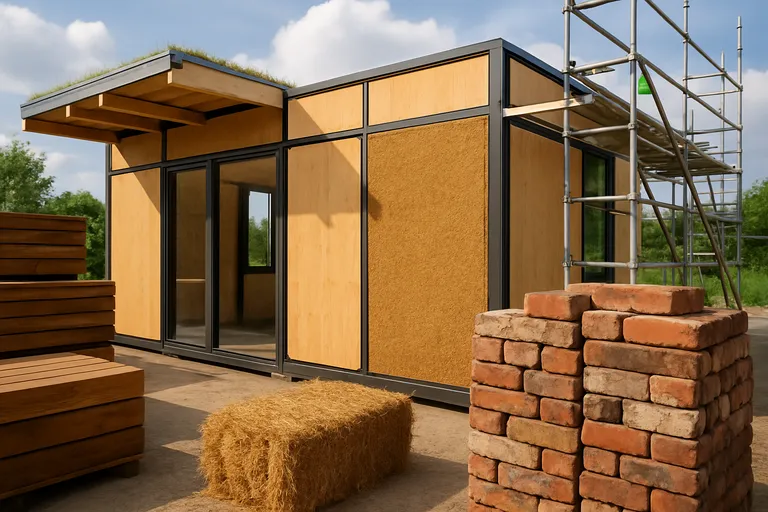 Circulair bouwen met biobased en demontabele materialen die de kringloop sluiten