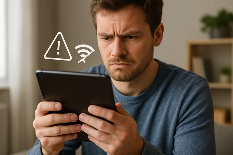 Foutmeldingen, storingen en app- of tabletproblemen