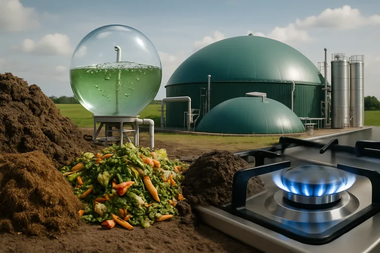 Groen gas uitgelegd: van reststromen naar schone energie waar je direct van profiteert