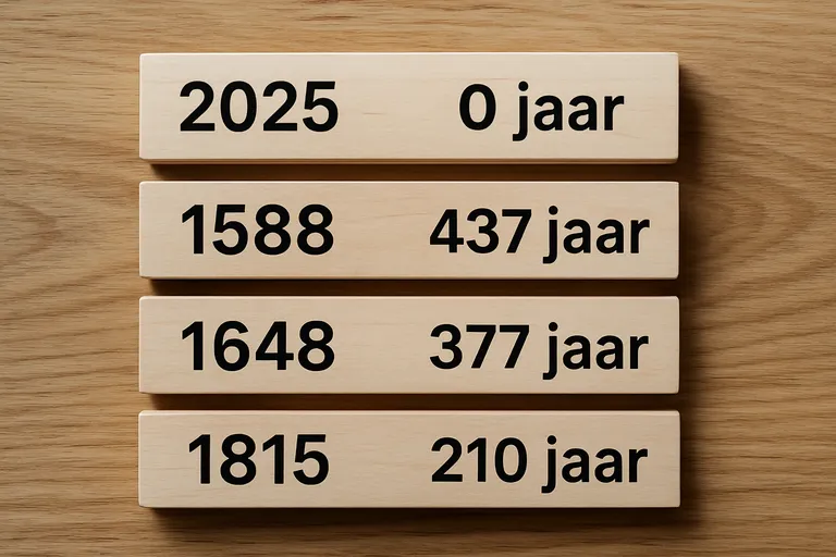 Hoelang bestaat Nederland? antwoorden per telwijze (2025)