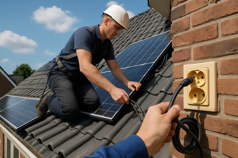 Installatie, netaansluiting en onderhoud