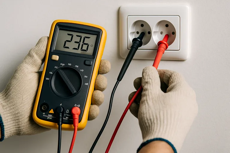 Netspanning meten en veiligheid