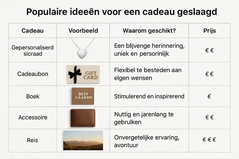 Populaire ideeën voor een cadeau geslaagd