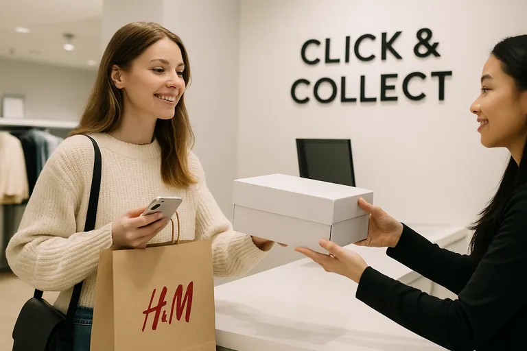 Services in de winkel