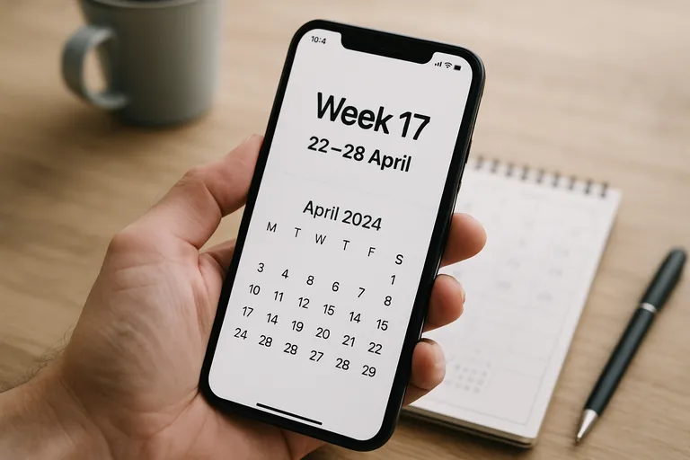 Snel antwoord: welke week zijn we nu?