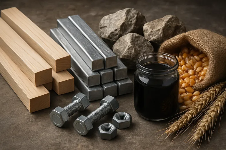 Soorten grondstoffen