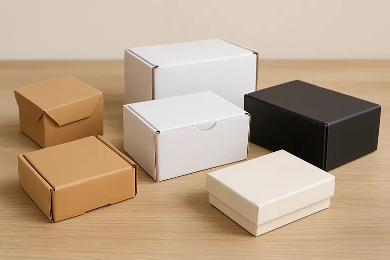 Typen en materialen van kleine boxen