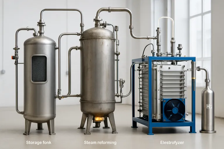 Van grondstof tot pure waterstof: de processtappen