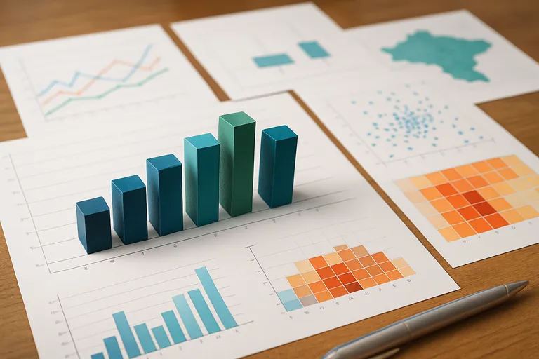 Van staafdiagram tot heatmap: zo kies je de juiste grafiek voor jouw data