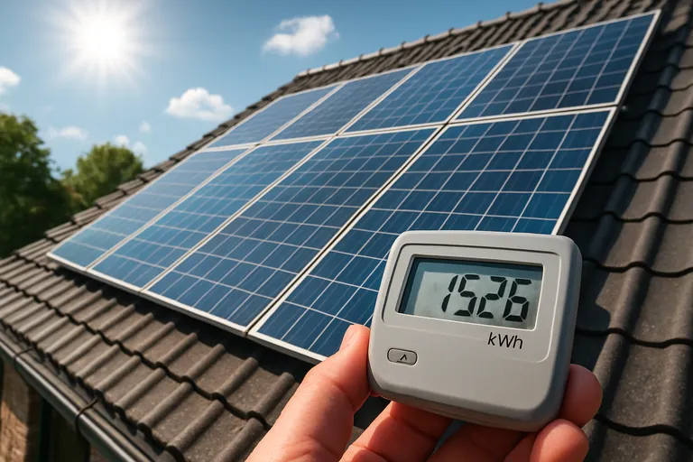 Wat betekent de opbrengst van zonnepanelen