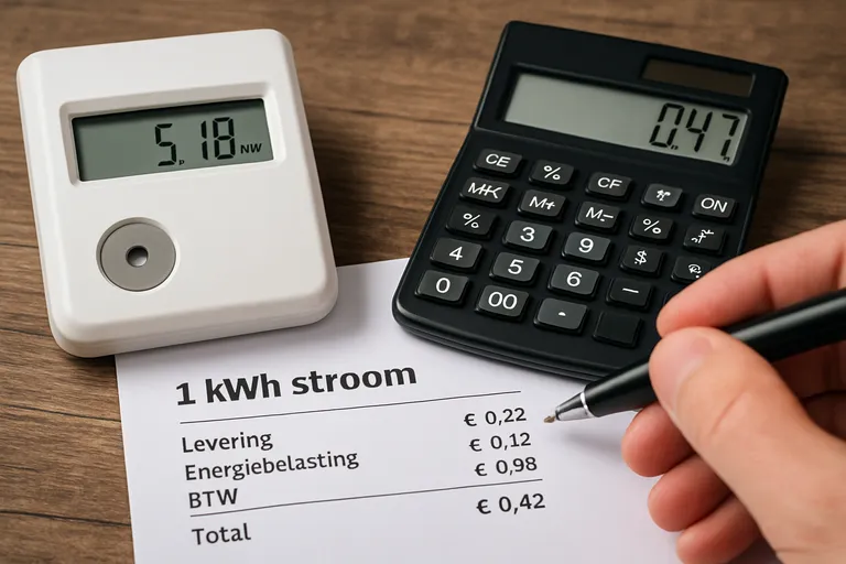 Wat kost 1 KWH stroom vandaag? zo reken je het uit
