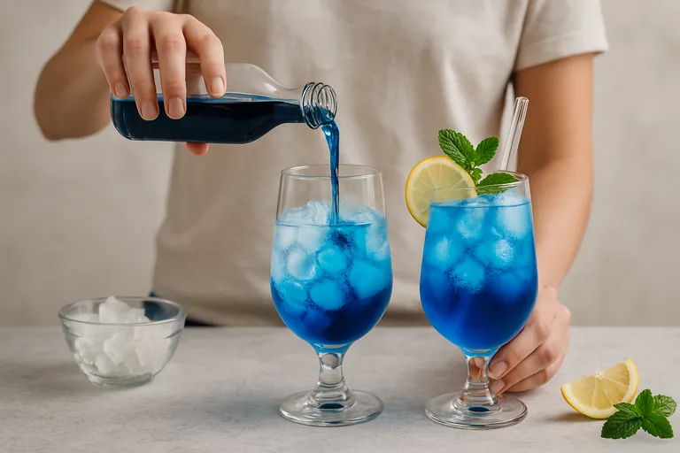 Zo gebruik je blauwe ranja